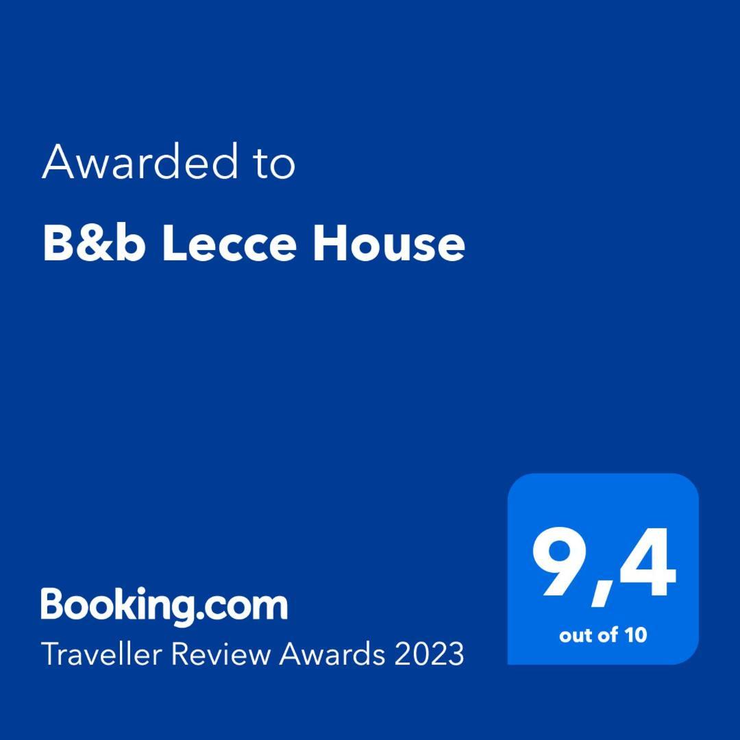 B&B Lecce House Bagian luar foto